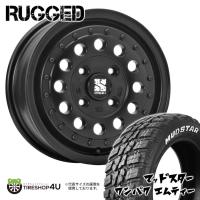 タイヤホイール4本セット XTREME-J RUGGED 14x5.0J 4/100 +45 SBK MUDSTAR WANPAKU M/T 155/65R14 75S WL 軽自動車 マッドスター ホワイトレター | TIRE SHOP 4U 2号店