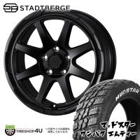 タイヤホイール4本セット WEDS ADVENTURE STADTBERGE 16x7.0J 5/114.3 +38 SMB MUDSTAR WANPAKU M/T 235/70R16 106S WL | TIRE SHOP 4U 2号店