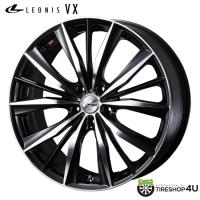 LEONIS VX 17インチ 17x7.0J 5/100 +47 BKMC ブラックミラーカット 新品ホイール1本価格 【代引き不可】 | TIRE SHOP 4U 2号店