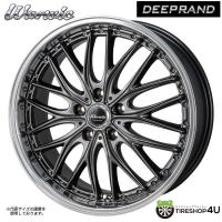 4本購入で送料無料 MONZA JAPAN Warwic DEEPRAND 19インチ 19x8.0J 5/114.3 +45 ハイパーブラック/ミラーカットポリッシュリム ホイール1本価格 【代引き不可】 | TIRE SHOP 4U 2号店