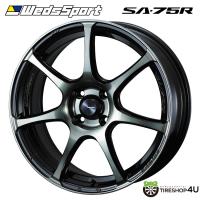 4本購入で送料無料 Weds Sport SA-75R SA75R 15インチ 15x6.0J 4/100 +48 WBC ウォースブラッククリアー 1本価格 【代引き不可】 | TIRE SHOP 4U 2号店