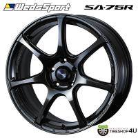 4本購入で送料無料 Weds Sport SA-75R SA75R 17インチ 17x7.0J 5/100 +45 HBCII ハイパーブラッククリアツー 1本価格 【代引き不可】 | TIRE SHOP 4U 2号店