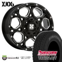 タイヤホイール4本セット XTREME-J XJ06 16x7.0J 10/100/114.3 +50 GBM DURATURN TRAVIA A/T 235/70R16 106T OWL エクストリームJ | TIRE SHOP 4U 2号店