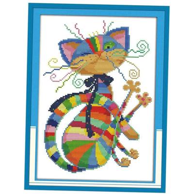 クロスステッチ刺繍 キット 窓辺の漫画猫 14CT Diy 刺しゅう ハンドメイド手芸 Cross Stitch Kit り ホーム クロスステッチ キット 猫の商品一覧 通販 - Yahoo!ショッピング