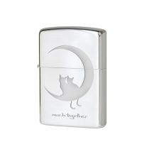 ZIPPO ジッポライター ジッポー キャット＆ムーン 猫 2CAT-SSB | アクセサリーギフトのTYS