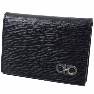 （美品）フェラガモ 名刺入れ 黒 楽天市場】フェラガモ カードケース/名刺入れ メンズ リバイバル