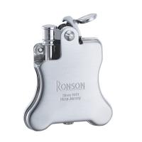 ロンソン ライター RONSON Banjo バンジョー オイルライター R01-1025 クロームサテン シルバー | アクセサリーギフトのTYS