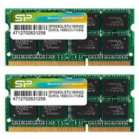 シリコンパワー ノートPC用メモリ 1.35V (低電圧) DDR3L 1600 PC3L-12800 8GB×2枚 204Pin Mac 対応 | 39way-2nd