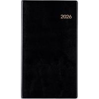 120 ニューダイアリー スリム 1 手帳 高橋書店 2026年版 黒 マンスリー 手帳判 | 39way-2nd