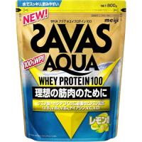 ザバス(SAVAS) アクア ホエイプロテイン100 レモン風味 [WPI] 800g 明治 | 39way-2nd