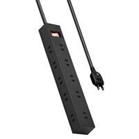 エレコム 電源タップ 10個口 差し込み口2面 5m マグネット ほこりシャッター付 スイングプラグ 雷ガード 一括スイッチ コンパクト ブラッ | 39way-2nd