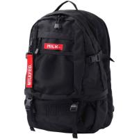 [ミルクフェド] NEO EMBROIDERY BIG BACKPACK BAR 3192048 RED | 39way-2nd