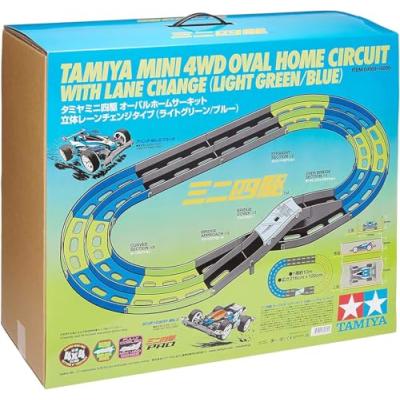 タミヤ ミニ四駆 オーバルホームサーキット 立体レーンチェンジタイプ