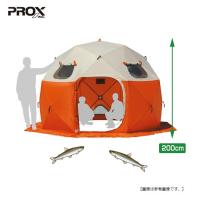 プロックス クイックドームテント　パオグラン セミラージ/280 送料無料　[ワカサギ] | THREEARROWS