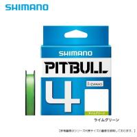シマノ ピットブル4 1.0号150ｍ ライムグリーン メール便配送可　[用品] | THREEARROWS