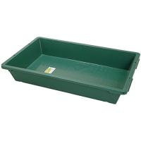 緑長(Midorikanechou) プラスチック製トロ舟 140型 グリーン | サンシーオンラインYahoo!店