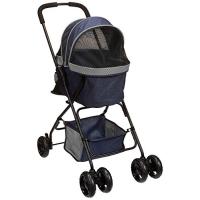 ジェックス わんわんカート スーパーライト 軽量3.6kg 自立式 ペット用カート デニム 犬用 | サンシーオンラインYahoo!店
