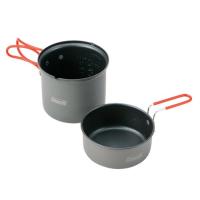 コールマン パックアウェイクッカーセット & パックアウェイケトル 511【キャンプギア実践】コールマン パックアウェイケトル0.6L