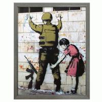 【bicosya/美工社】Banksy /バンクシー Girl ZSearching Soldier　ガール　サーチング　ソルジャー | 三丁目商店ヤフー店