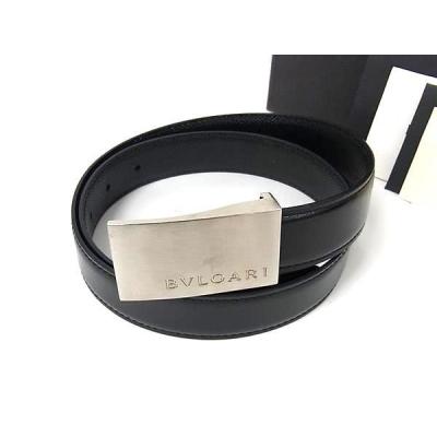 C614/BVLGARI ブルガリ ベルト ブラック レザー ビジネス 楽天市場】【中古】BVLGARI ブルガリ ベルト カーフ レザー 黒