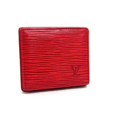 【極美品】ルイヴィトン　ケース　ボワット　エピ　レッド　小銭入れ 美品】LOUIS VUITTON コインケース エピ