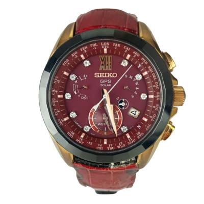 SEIKO メンズ腕時計（文字盤カラー：レッド系）｜腕時計、懐中時計