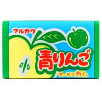 12円 マルカワ 青りんごガム [1箱 55個入] | ミカミオンラインショップ
