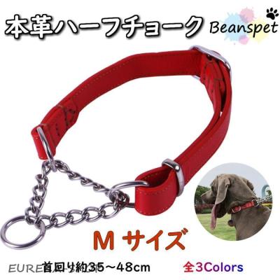 Chien Mechant 本皮ハーフチョーク&本皮リードセット ハーフチョーク首輪】】mh023本革グリーンダブルレザー中型犬