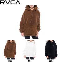 ルーカ RVCA BABYFUR SMALL RVCA HOODIE ベビーファー レディース フリース フードパーカー 