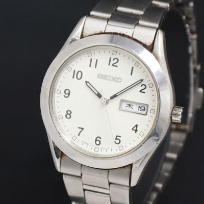 稼働　SEIKO　セイコー　腕時計　7N43-9080　デイデイト　文字盤白 楽天市場】セイコー SEIKO スピリット メンズ 腕時計 デイデイト 7N43