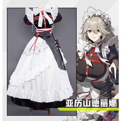即購入⭕️ uwowo製 戦闘メイド コスプレ衣装 モノキューレ メイド /戦闘系コスチューム 戦うメイド 武装乙女