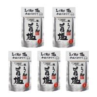 ろく助本舗 ろく助 旨塩 130g 5個 究極のだし塩 万能調味料 食塩 椎茸 昆布 帆立 旨味凝縮 おにぎり 天ぷら 焼肉 隠し味 プレゼント ギフト | みんなの生活SHOP