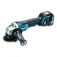 【パドルスイッチタイプ】　GA407DRG　マキタ(makita)　14.4V　6.0Ah　100mm　充電式ディスクグラインダ　＜6.0Ahバッテリー1個・充電器・ケース付＞ | ファイブスターツールズ