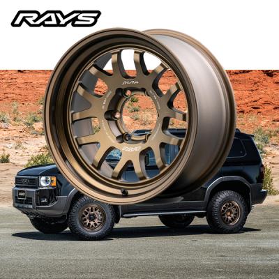 プラド ホイール 17インチ rays（自動車）（色：ゴールド系） | 車
