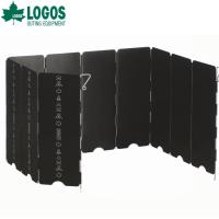 ロゴス/LOGOS 軽量ワイドスクリーン(カセットコンロ対応) 10枚連結のワイド風防 カセットコンロを意識したサイズ 折り畳んでコンパクト収納 | 7dialsヤフー店