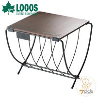 LOGOS/ロゴス ワイド薪ラックウッドテーブル ワイドでテーブルとしても使いやすい 持ち運びに便利な薪ラック 薪束ごと置けて地面からの湿気を防ぐ | 7dialsヤフー店
