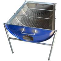 c1【本長定#343キサ060717(5)】ドラム缶バーベキューコンロ SKB-110 幅890X奥行620X高さ500-800mm 高さ二段階切替