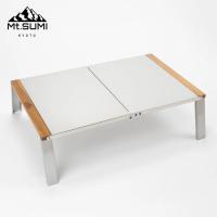 Mt.SUMI　焚き火サイドタフテーブル（レギュラー） [OA2106TT-R] マウントスミ キャンプ アウトドア テーブル 折り畳み コンパクト 軽量  ラッピング不可 | 89キングダム