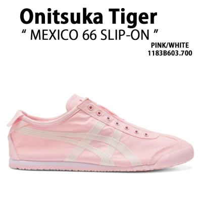 オニツカタイガー スリッポン（Onitsuka Tiger）（色：ピンク系）の