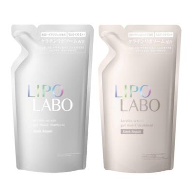 【新品】リポラボ ケラチンシャンプー＆トリートメント＆ヘアミルク×3セット リポ ラボ ケラチンセラム ジェルモイスト スリークリペア シャンプー