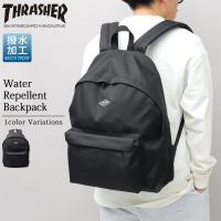 THRASHER スラッシャー バッグ バックパック デイパック リュック リュックサック ロゴ ワンポイント 撥水加工 YKK製 A4 B4 アウトドア | A.M.S.