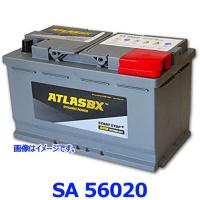 ATLAS BX アトラス SA 560 20 (L2) カーバッテリー Start Stop Plus AGM Technology VRLA 密閉型(制御弁式) AT-SA56020 | アットマックス@