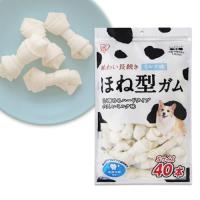 アイリスオーヤマ 犬 おやつ 骨型ガム ミルク味 Sサイズ 40本 PMG40S 骨 牛皮ガム 口臭ケア 歯磨き 長持ち | アールツー