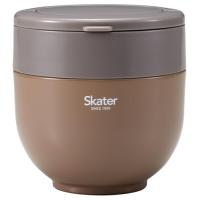 スケーター(Skater) 保温 保冷 丼ぶり ランチジャー 800ml 折りたたみハンドル付 抗菌 ナッツブラウン LDNO8AG | アールツー