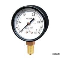 右下精器製造 一般圧力計 A枠立型・φ60 圧力レンジ0〜1.60MPa G211-111-M-1.6MP (61-1878-51) | A1 ショップ 休業日土日・祝日