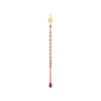 シンワ測定 棒状温度計 H-4S アルコール0〜100℃ 15cm バラ 72748 (61-6173-46) | A1 ショップ 休業日土日・祝日