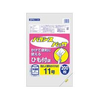 オルディ バランスパック11号ひも付半透明 1ケース 200枚/冊×10冊×8パック BPN11H (61-6426-75) | A1 ショップ 休業日土日・祝日