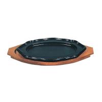 トキワ 鉄 ステーキ皿 314 花 中部コーポレーション 2034800 (61-6831-30) | A1ショップ 土日・祝日・夏季・年末年始休業