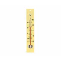 エンペックス気象計 寒暖計 木製 ２５０×４５×１０ｍｍ １００ｇ ブリスター TG-6551 (61-6865-36) | A1 ショップ 休業日土日・祝日