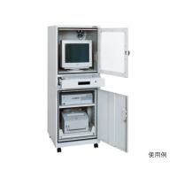 サカエ パソコンキャビネット SPC-2SGY2 (61-9798-31) | A1 ショップ 休業日土日・祝日